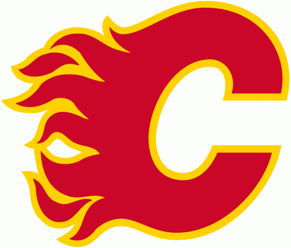 Calgary Flames 1980 81-1993 94 Primary Logo iron on paper